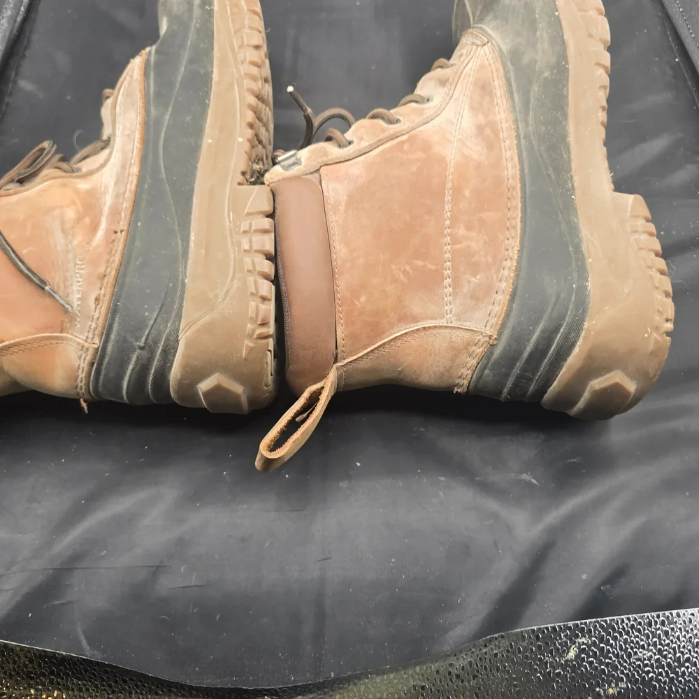 Ozark Trail Brown and Black Hiking Boots with‎ Rugged Design
